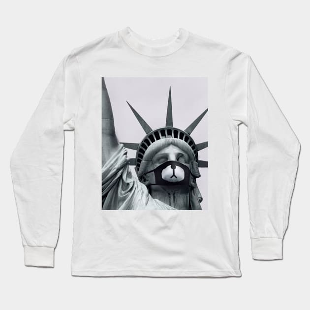 Liberty panda Long Sleeve T-Shirt by niraj1234